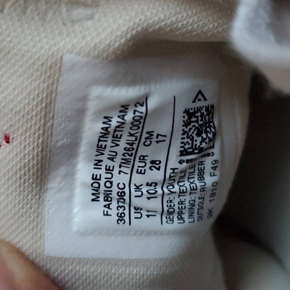 ❤️ Converse Kid's Chuck Taylor All Star Low Top Sedona Size 11 ❤️ Shoes Sneakers - Picture 5 of 8